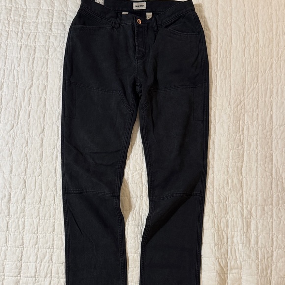TAYLOR STITCH - Chore Pant in Coal Boss Duck - Picture 1 of 10